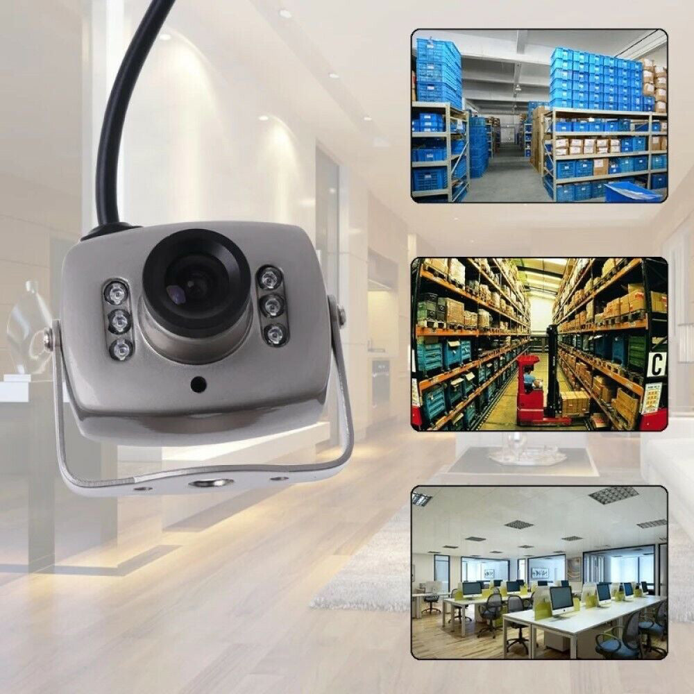 Micro camera con base mobile 420TVL a colori 35 mm audio e video - ambraled
