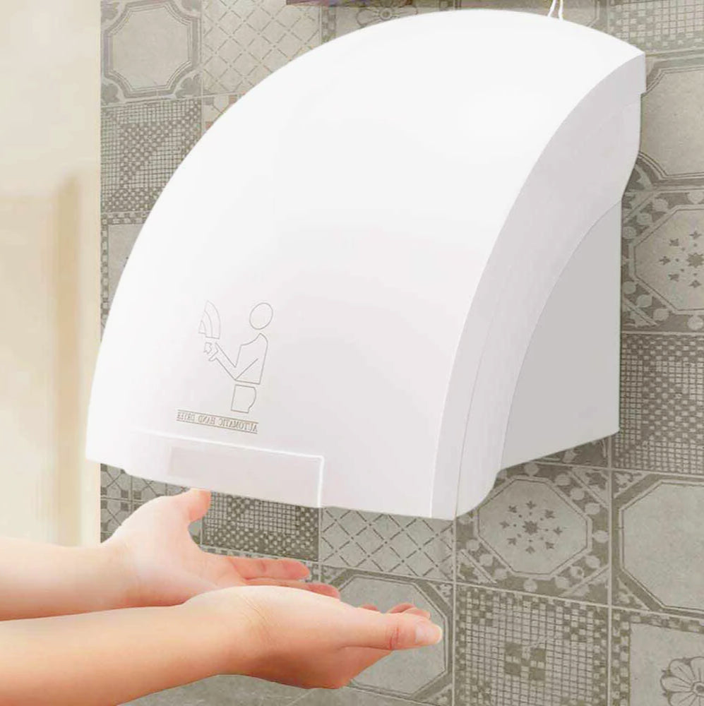 Asciugamani elettrico automatico a parete 1800W – Asciugatura ad aria calda - ambraled