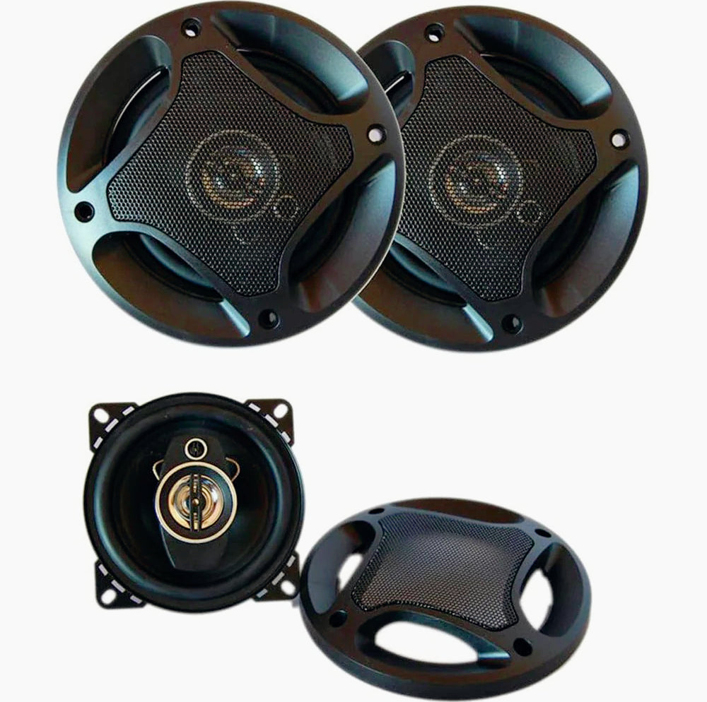 asse auto 250W 2 vie – 10cm, woofer & tweeter stereo - ambraled
