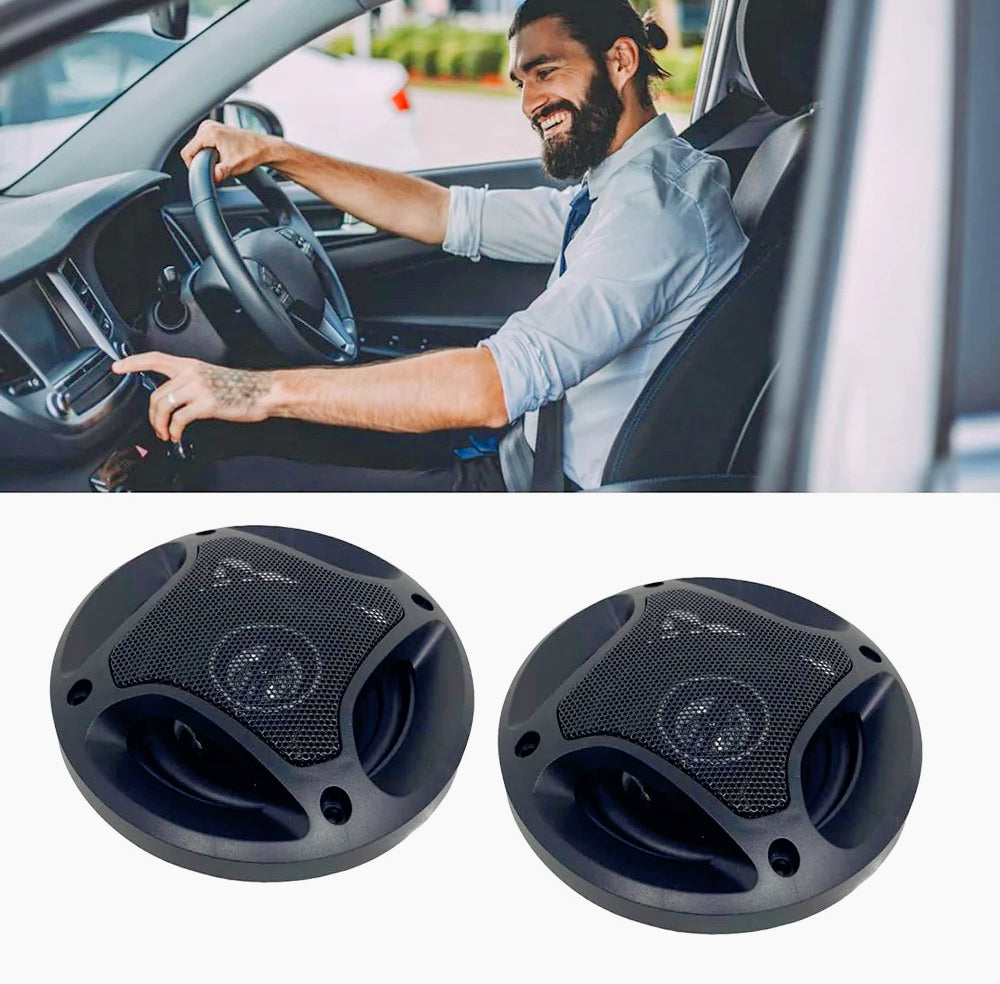 asse auto 250W 2 vie – 10cm, woofer & tweeter stereo - ambraled