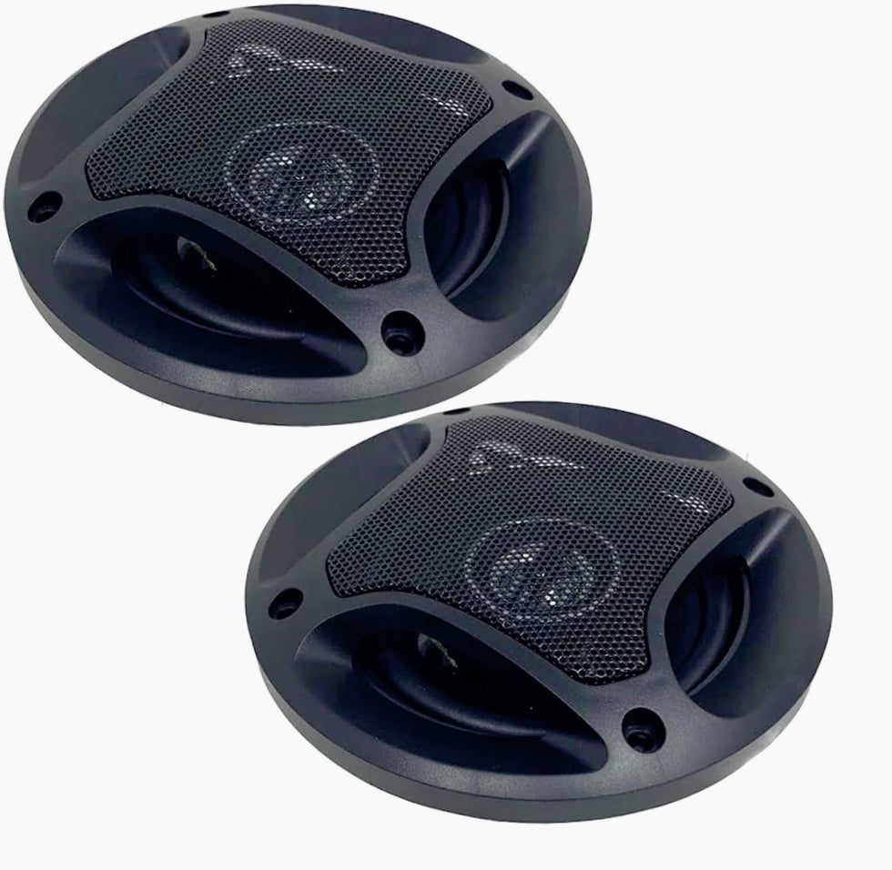 Casse auto 500W 2 vie – 16cm, woofer & tweeter stereo - ambraled