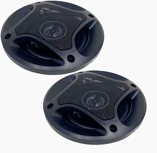 Casse auto 500W 2 vie – 16cm, woofer & tweeter stereo - ambraled