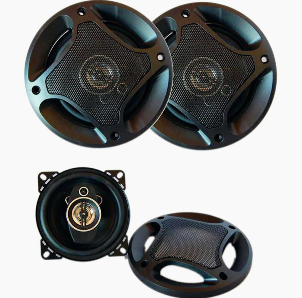 Casse auto 500W 2 vie – 16cm, woofer & tweeter stereo - ambraled