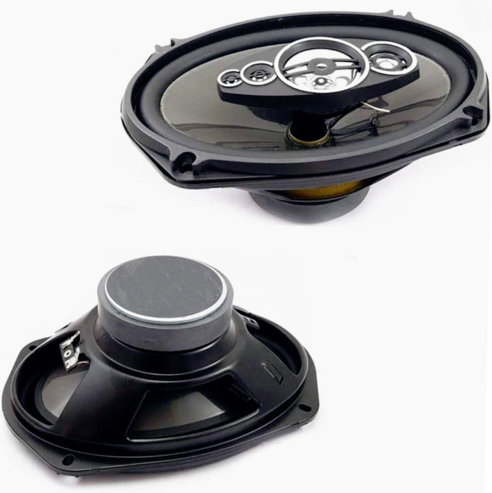 Casse auto 800W 3 vie – 6x9", woofer & tweeter stereo - ambraled