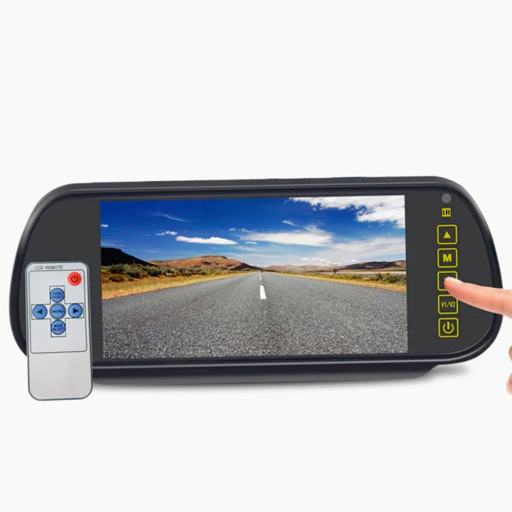 Monitor 7" specchietto retrovisore – touch per auto/camper - ambraled