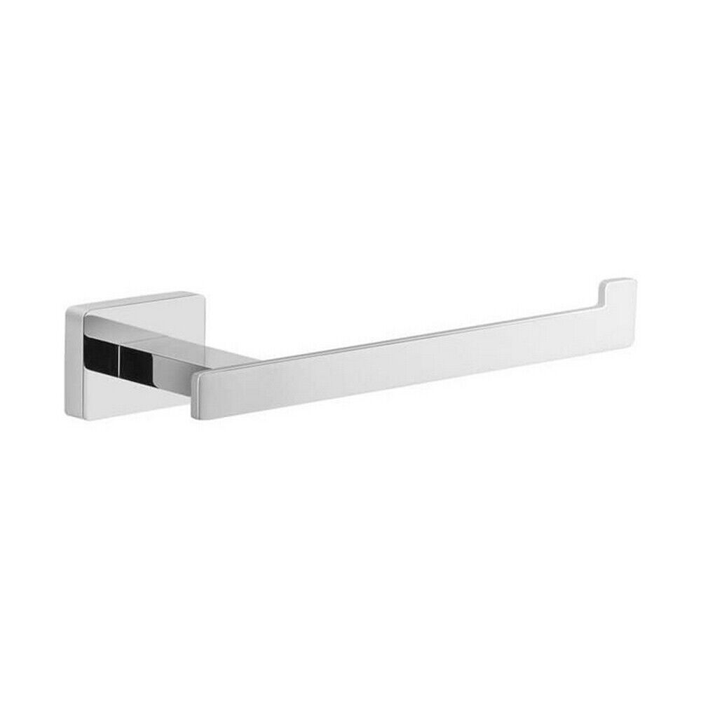 Accessori Bagno Acciaio Lucido – Portasciugamani, Gancio e Dispenser Rotolo - ambraled