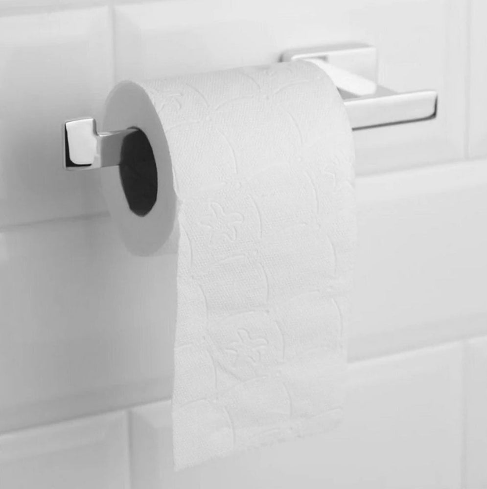 Accessori Bagno Acciaio Lucido – Portasciugamani, Gancio e Dispenser Rotolo - ambraled