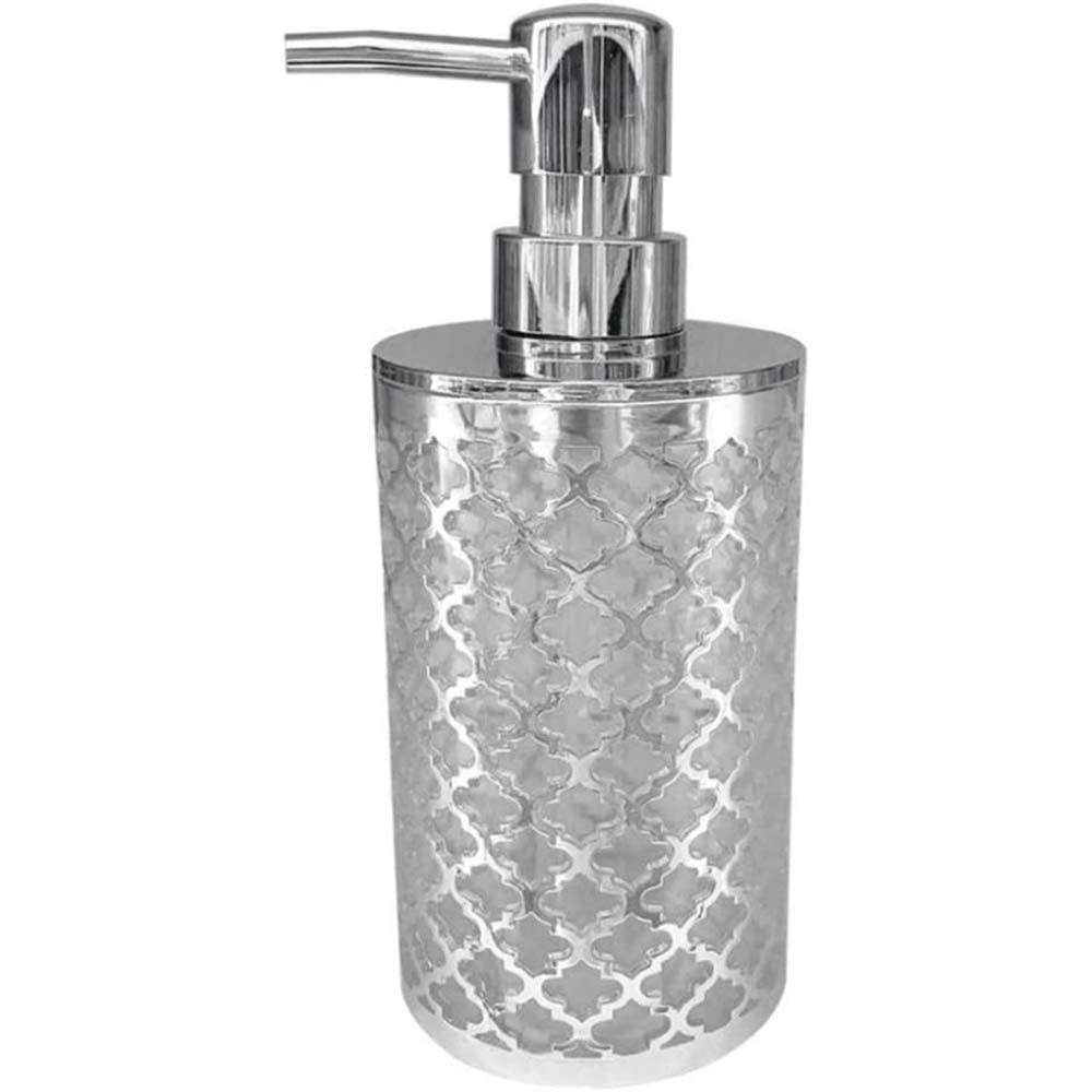 Accessori Bagno Argento Barocco – Dispenser Bicchieri e Piattino - ambraled
