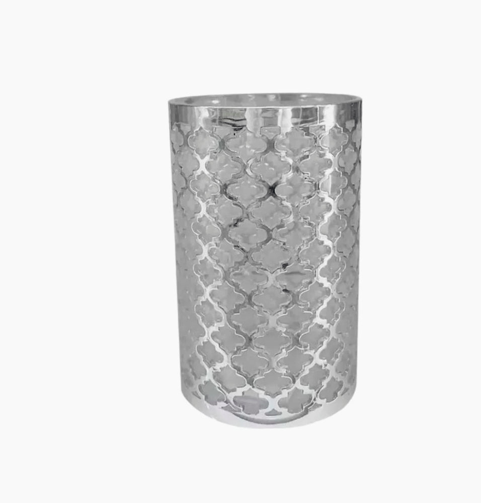 Accessori Bagno Argento Barocco – Dispenser Bicchieri e Piattino - ambraled