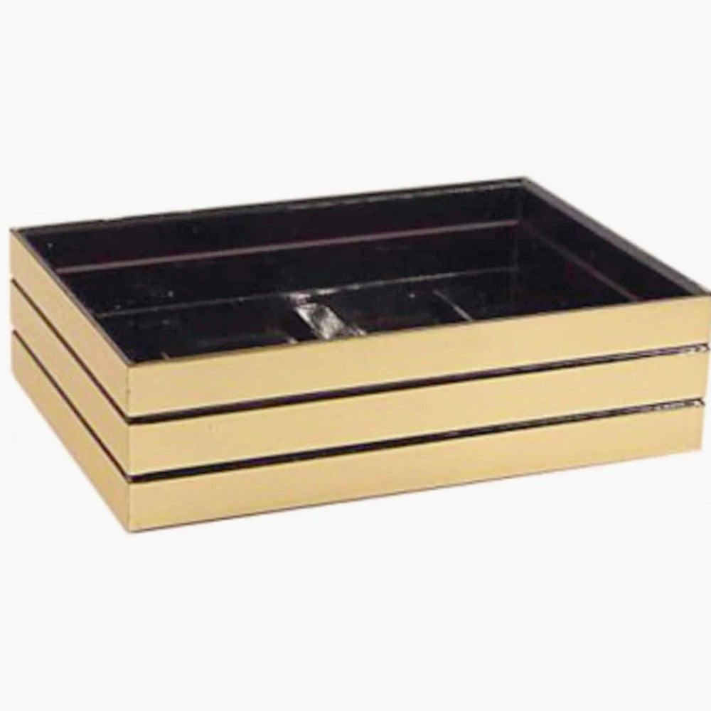 Accessori Bagno Oro a Righe – Dispenser Bicchieri e Piattino - ambraled