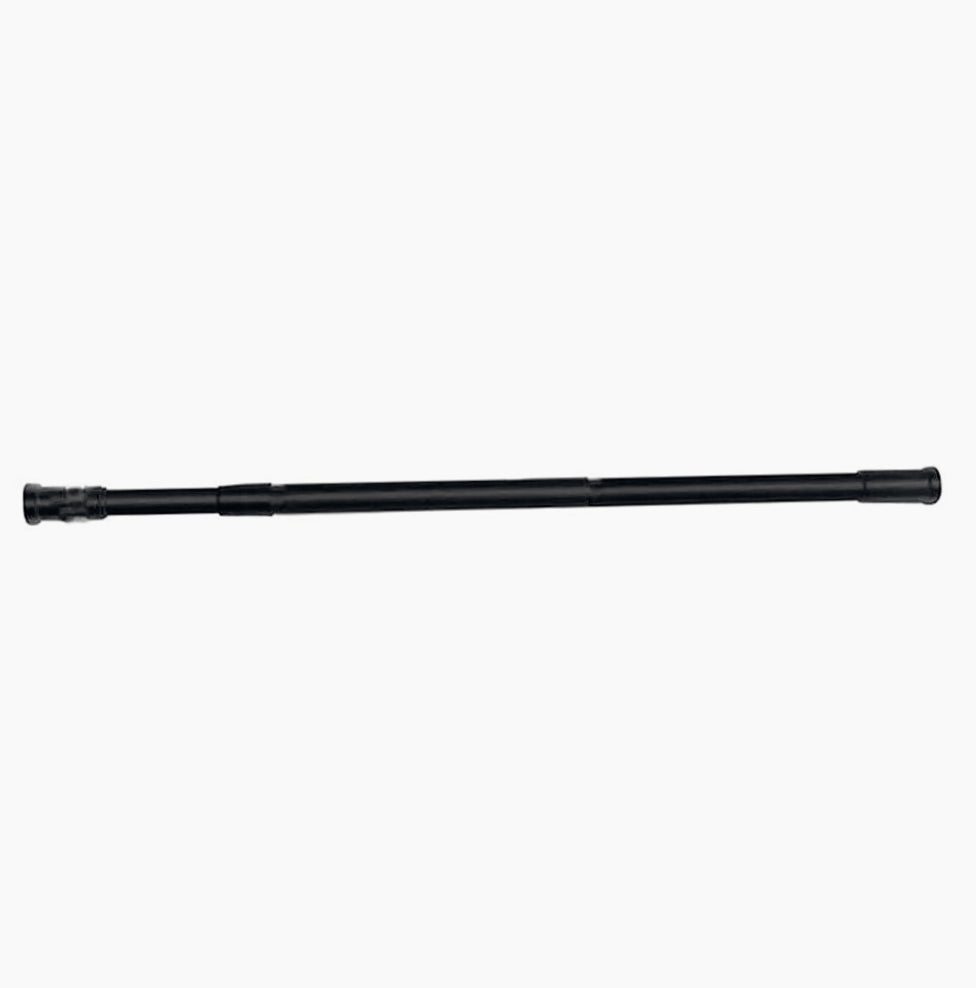 Bastone nero 110-200cm – per tenda o appendiabiti armadio - ambraled