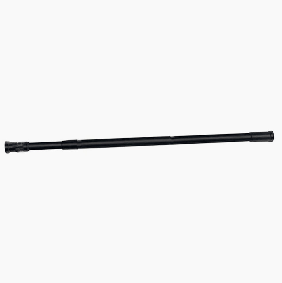 Bastone nero 140-260cm – per tenda o appendiabiti armadio - ambraled