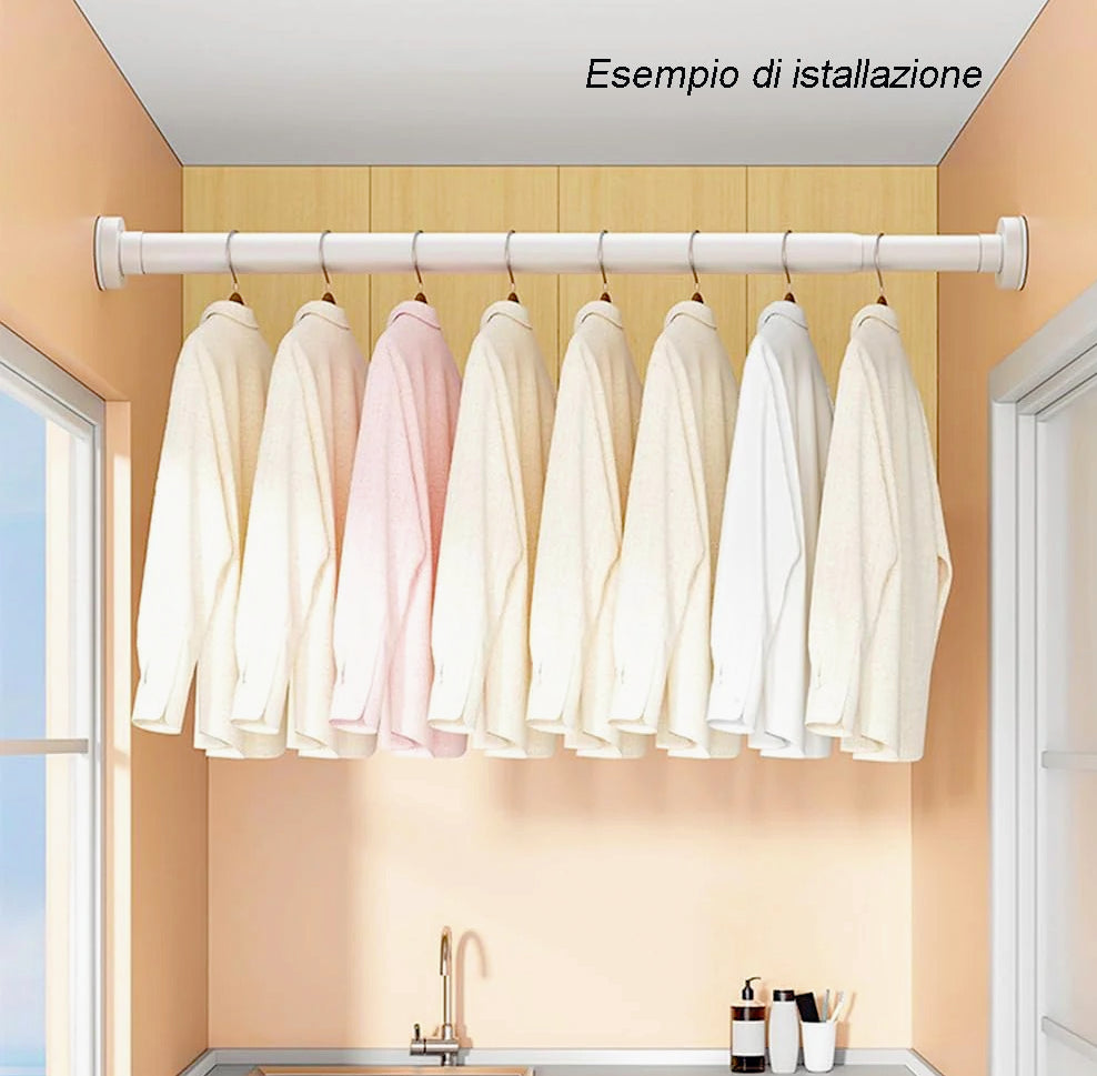 Bastone tenda telescopico – regolabile 140-260 cm - ambraled