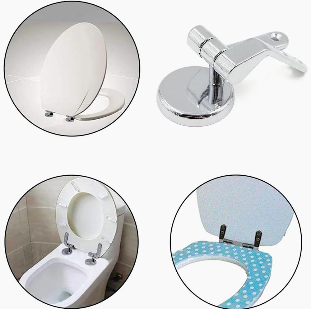 Cerniere per copriwater – 2 pezzi universali con raccordi - ambraled