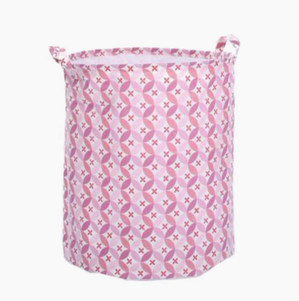 Cesto portabiancheria 40x50cm – tessuto, manici, sacca pieghevole - ambraled