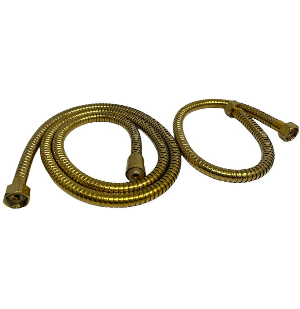 Colonna doccia saliscendi – soffione quadrato e portasapone oro - ambraled