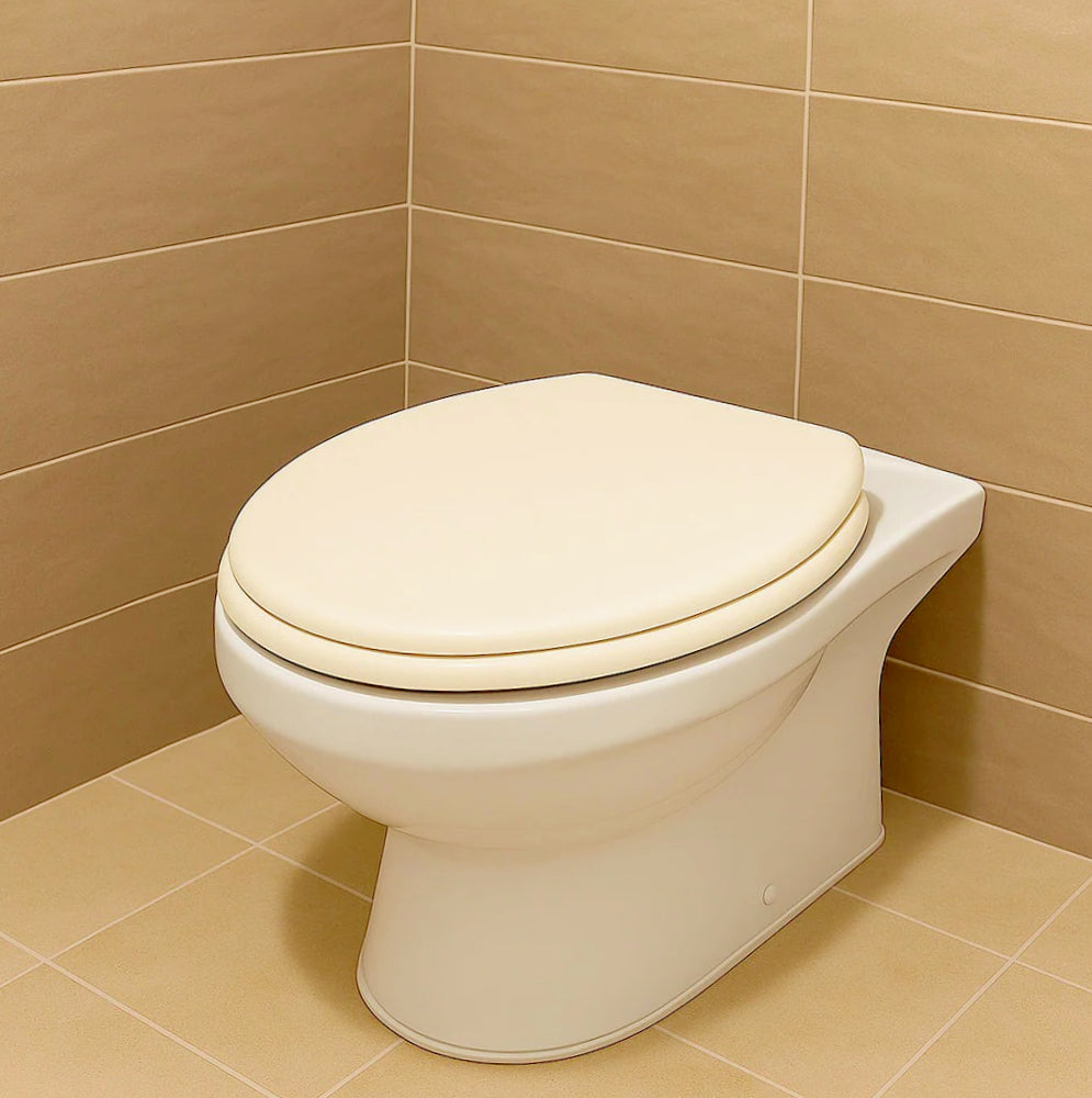 Copriwater universale MDF – cerniere, disponibile in vari colori - ambraled