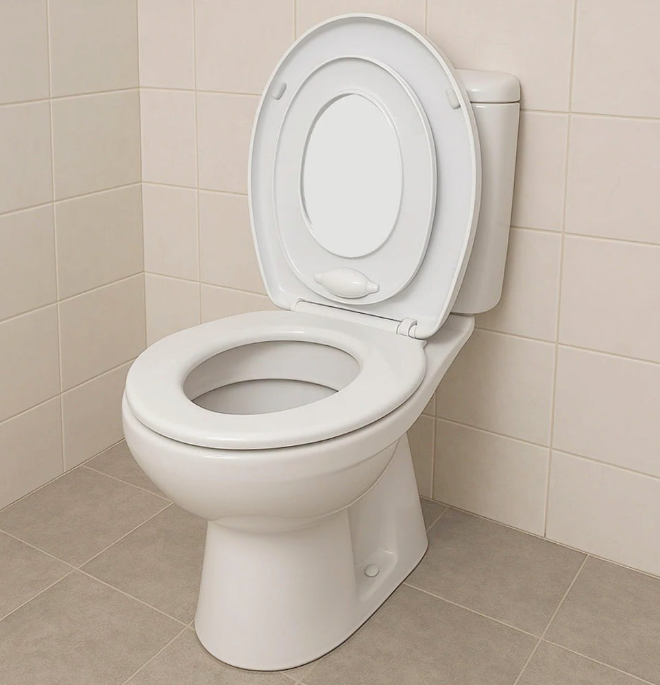 Copriwater universale bianco – adattatore riduttore per bambini - ambraled