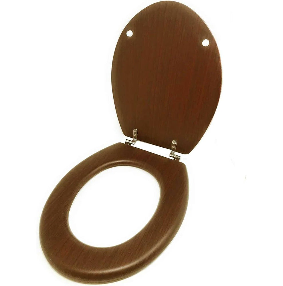 Copriwater universale MDF – cerniere, finitura legno chiaro - ambraled