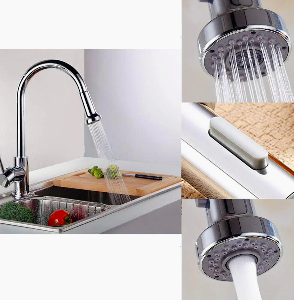 Doccetta soffione ricambio – 2 getti 1/2' per miscelatore cucina - ambraled