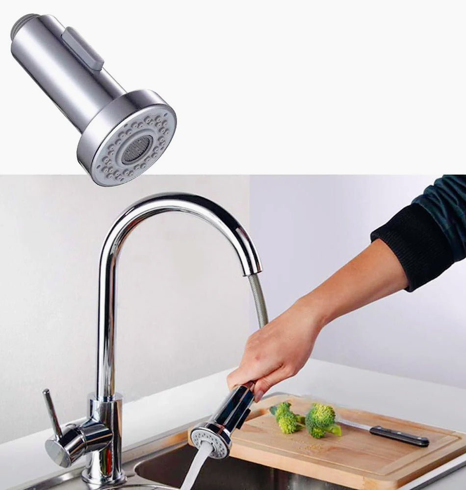 Doccetta soffione ricambio – 2 getti 1/2' per miscelatore cucina - ambraled