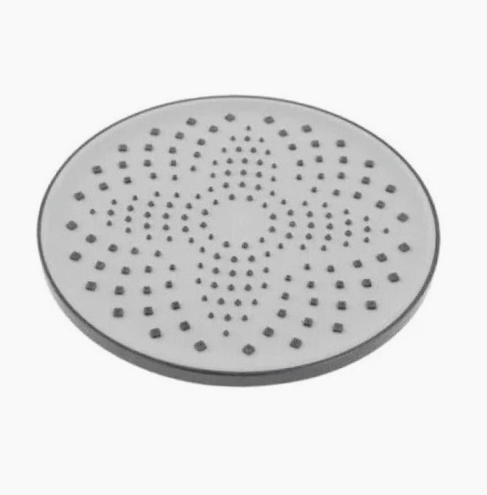 Soffione per doccia rotondo 22,5 cm in ABS con filtro anticalcare - ambraled
