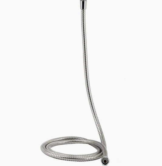 Laccio doccia flessibile cromato 250 cm – Attacco 1/2", resistente e maneggevole - ambraled
