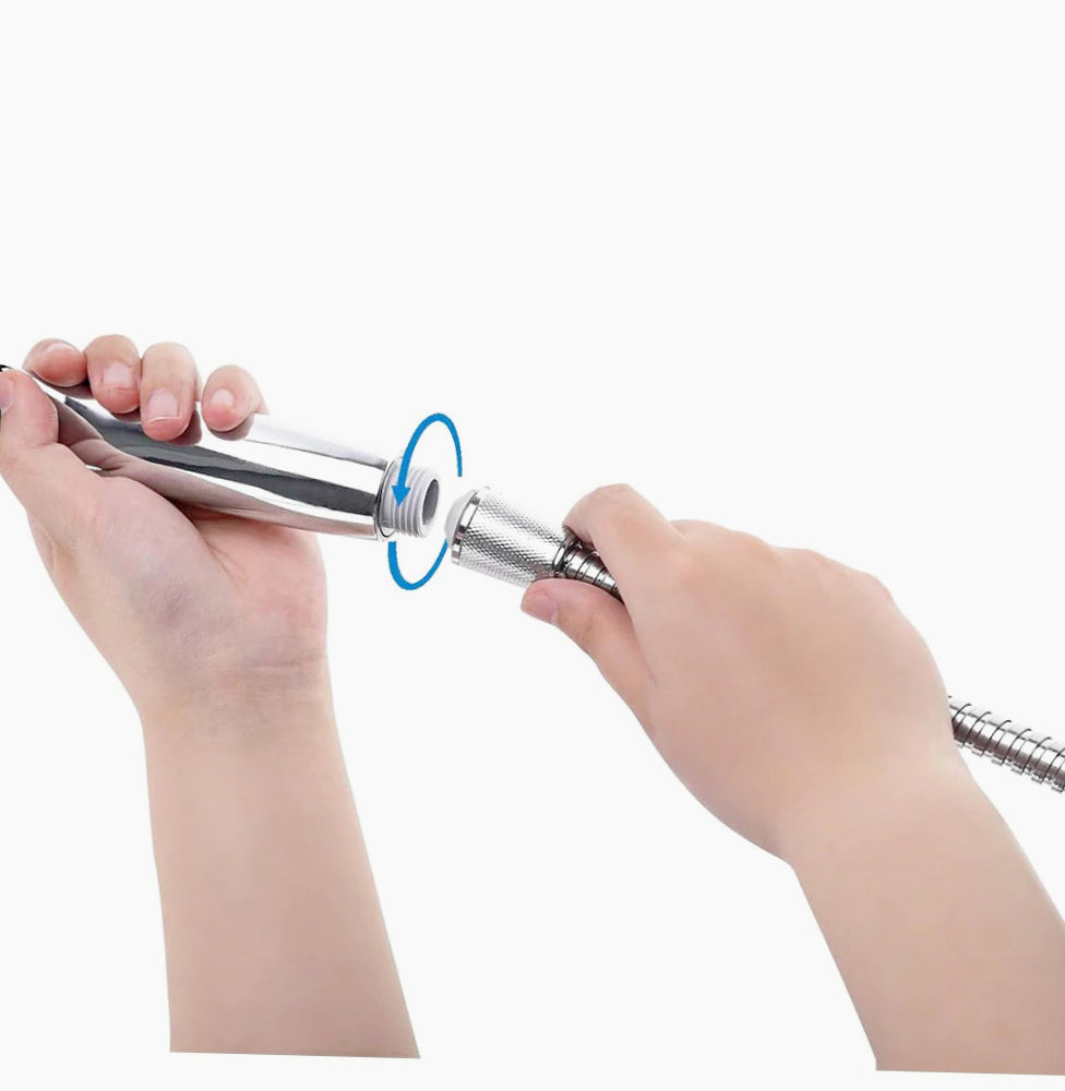 Laccio doccia flessibile cromato 250 cm – Attacco 1/2", resistente e maneggevole - ambraled