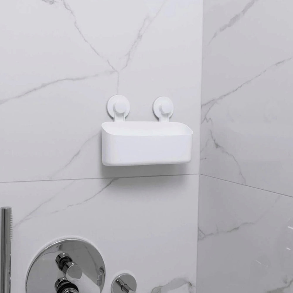 Mensola da doccia a ventosa – porta oggetti per arredo bagno - ambraled