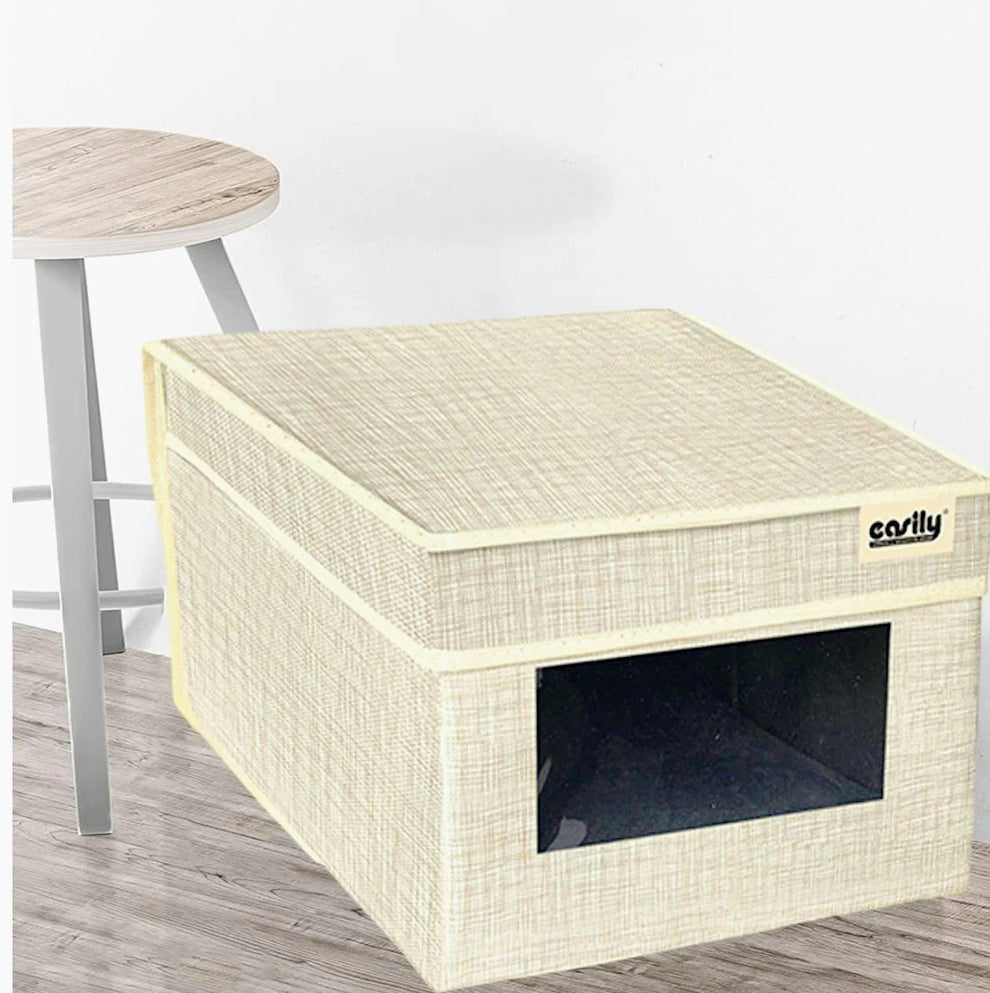 Scatola porta abiti e documenti 25x35x16 cm con coperchio - ambraled