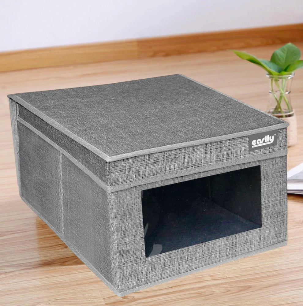 Scatola porta abiti e documenti 25x35x16 cm con coperchio - ambraled