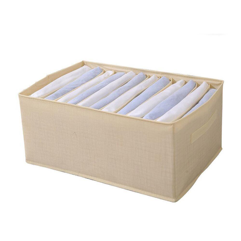 Scatola box pieghevole 12 scomparti 44x20x30 cm contenitore per armadi - ambraled
