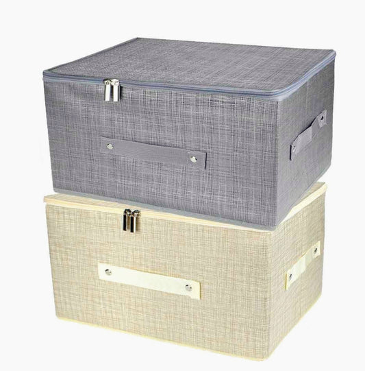 Scatola box porta abiti 36x35x20 cm con cerniera - ambraled