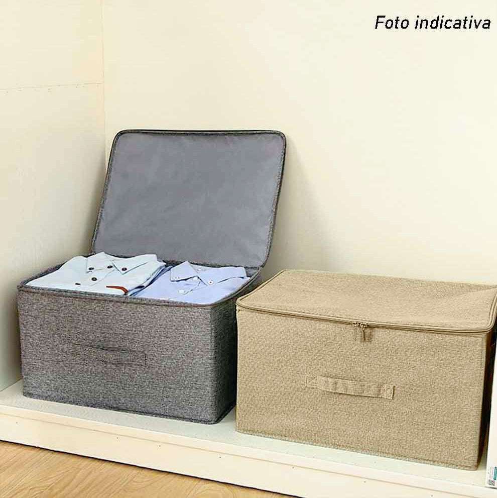 Scatola box porta abiti 40x51x24 cm con cerniera - ambraled