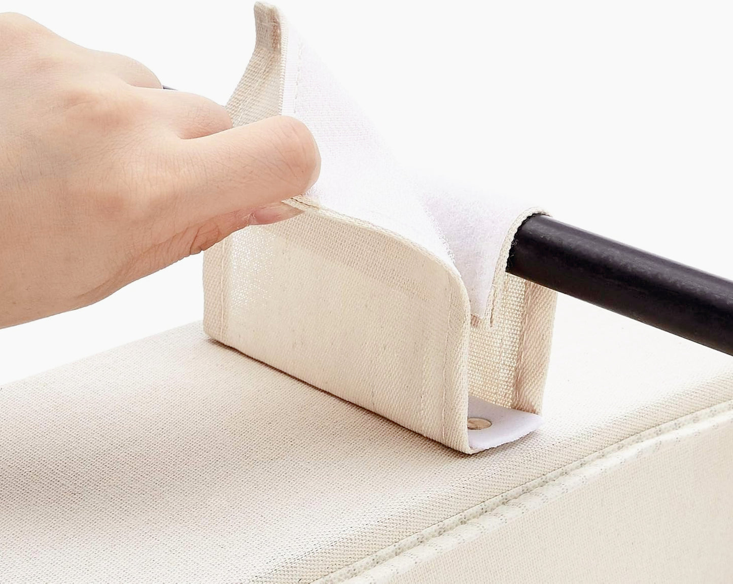 Organizer armadio 10 ripiani – beige tessuto richiudibile - ambraled