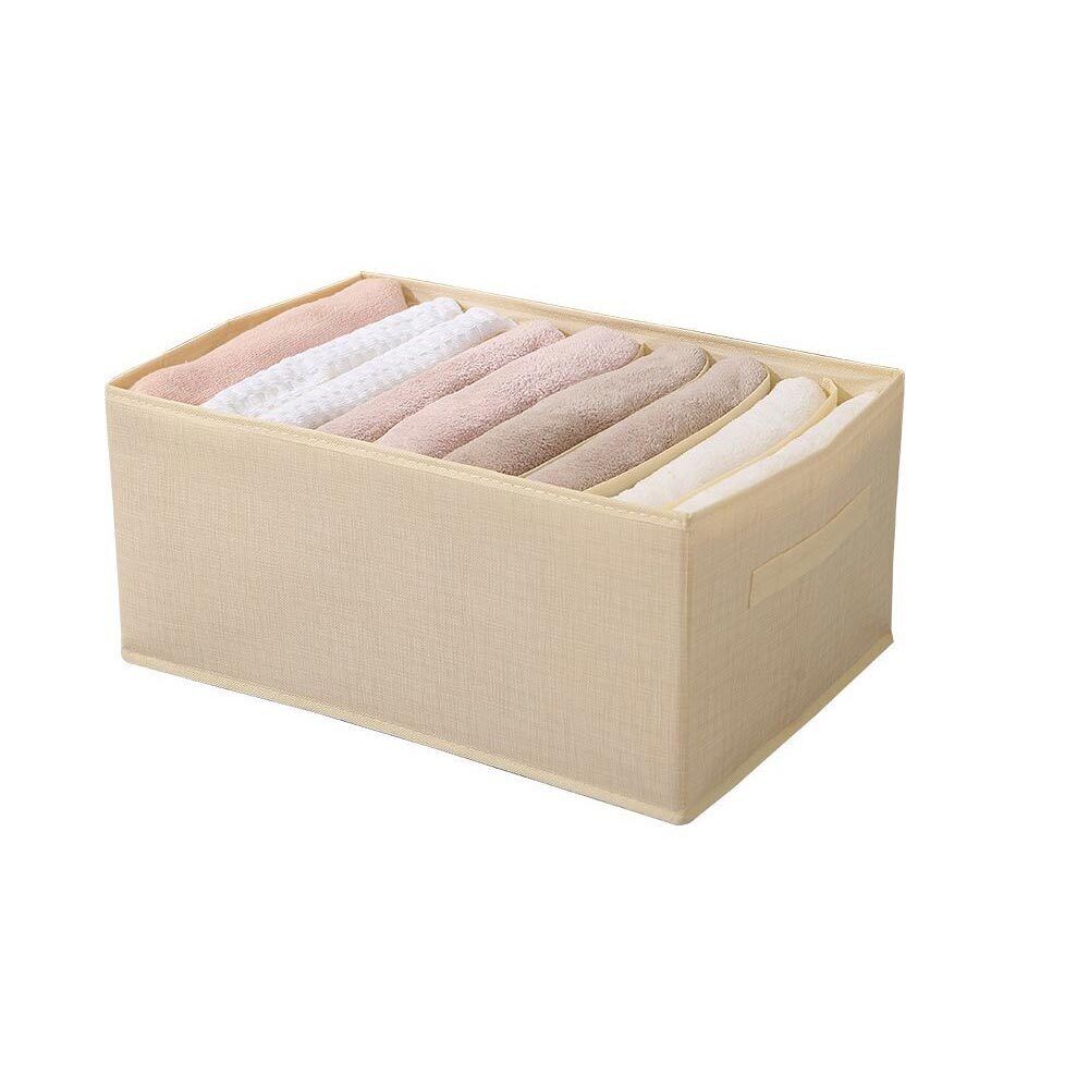 Scatola box pieghevole 9 scomparti 44x20x30 cm contenitore per armadi - ambraled