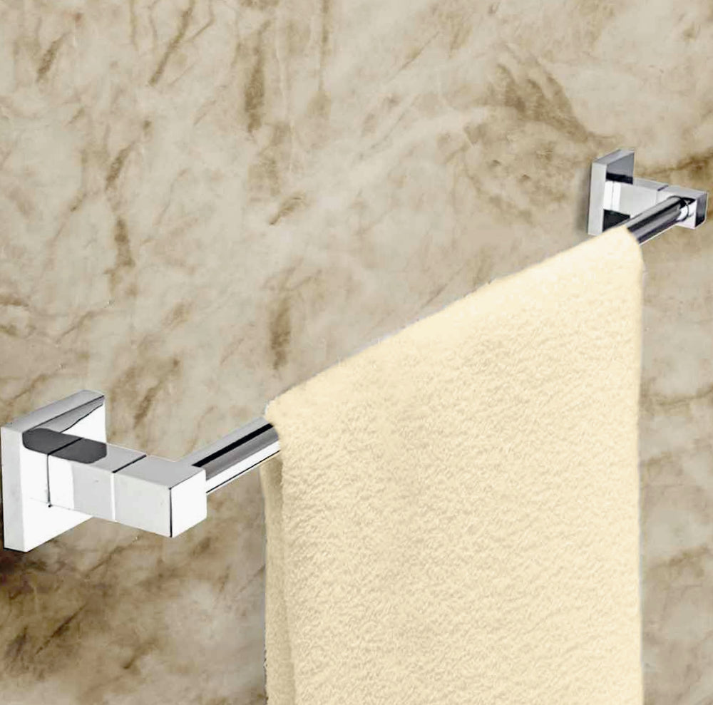 Porta asciugamani in acciaio per parete, fissaggio a incastro o viti (40×60 cm) - ambraled