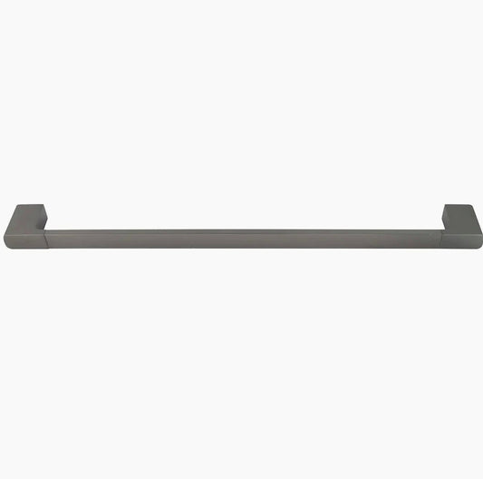 Porta asciugamani in acciaio modello Cromia, lunghezza 60 cm (design stilizzato) - ambraled