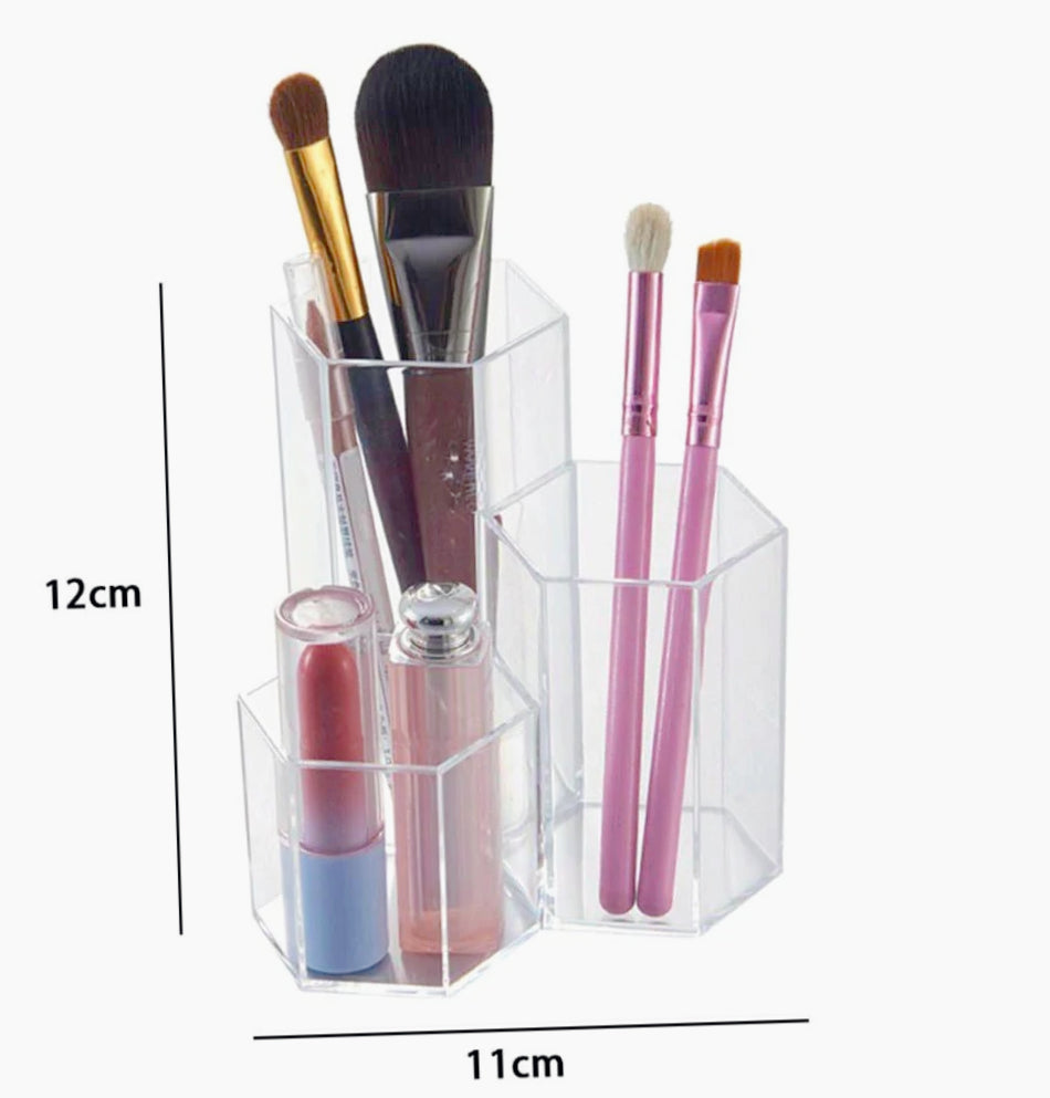 Organizer cosmetici 3 scomparti – ABS porta trucchi e creme - ambraled