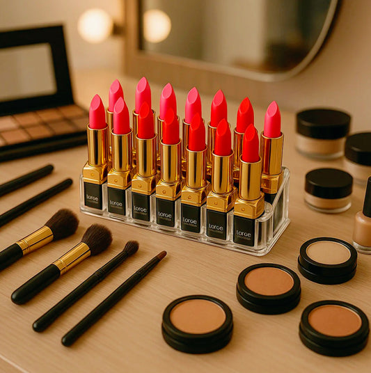 Organizer trucchi 12 scomparti – smalti, rossetti e cosmetici - ambraled