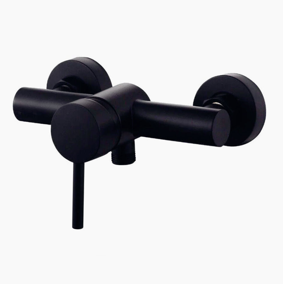 Rubinetto doccia modello Ray Black, nero opaco - elegante e minimalista