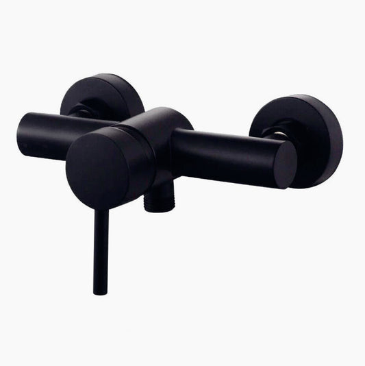 Rubinetto doccia modello Ray Black, nero opaco - elegante e minimalista