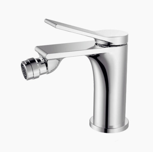 Rubinetto per bidet modello Sky, ottone cromato lucido - design stilizzato e raffinato