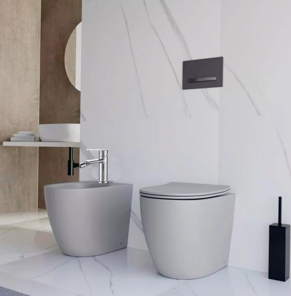 Rubinetto per bidet modello Sofi, ottone cromato lucido - elegante e resistente