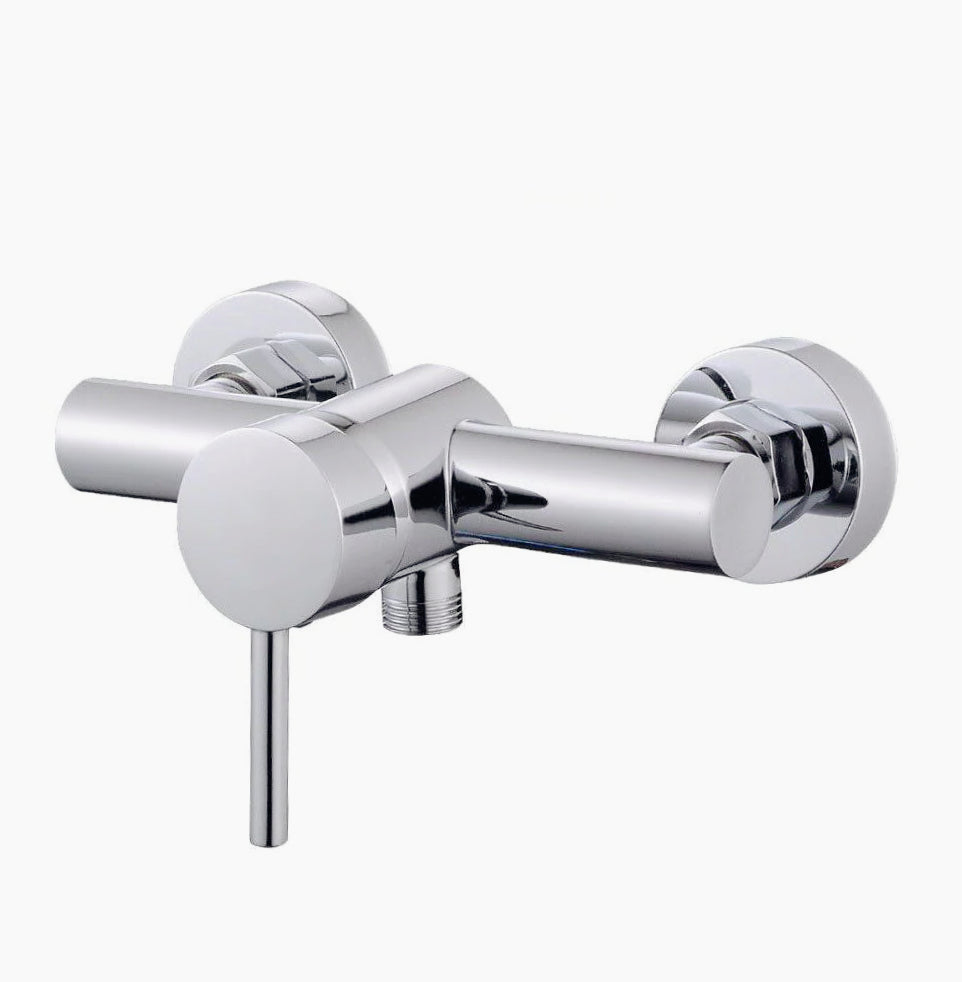 Rubinetto per boccia doccia modello Ray Silver, cromato lucido - elegante e moderno