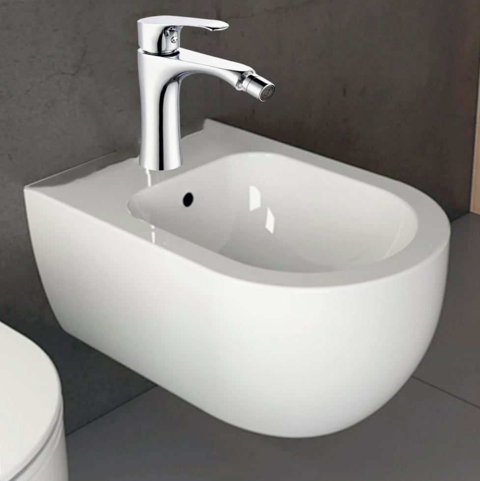 Rubinetto per bidet modello Love, miscelatore moderno - elegante e funzionale