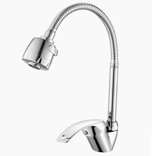 Rubinetto a canna flessibile da lavello cucina con doccetta 2 getti – pratico e versatile