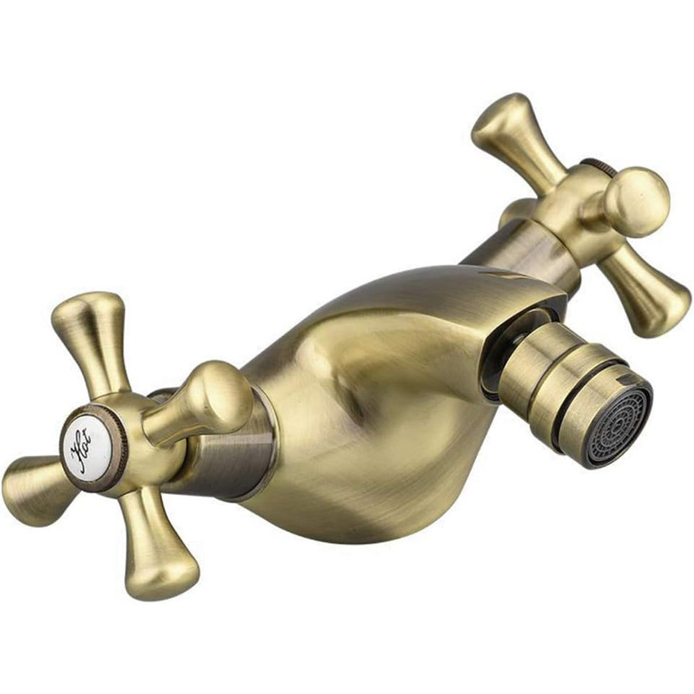 Rubinetto modello Roma bronzo opaco – soluzione completa per bagno (lavabo, bidet, vasca, doccia) – stile sofisticato