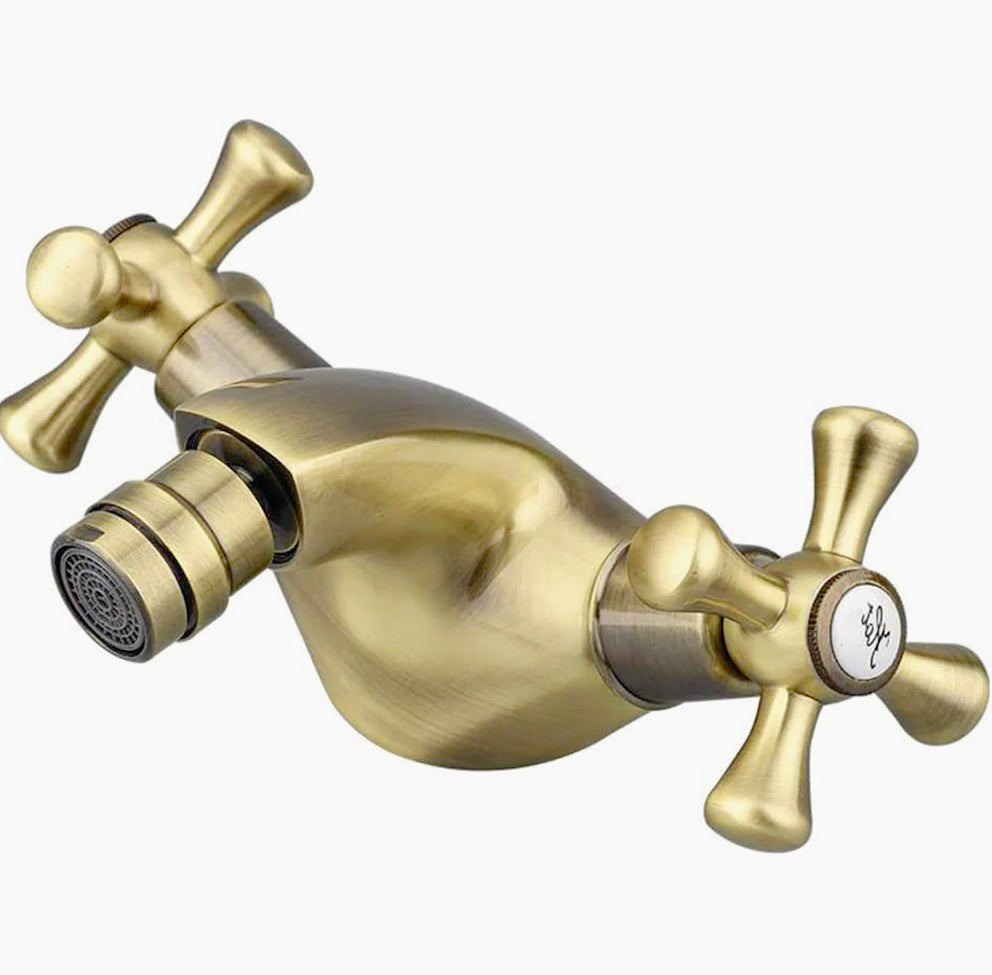 Rubinetto modello Roma bronzo opaco – soluzione completa per bagno (lavabo, bidet, vasca, doccia) – stile sofisticato