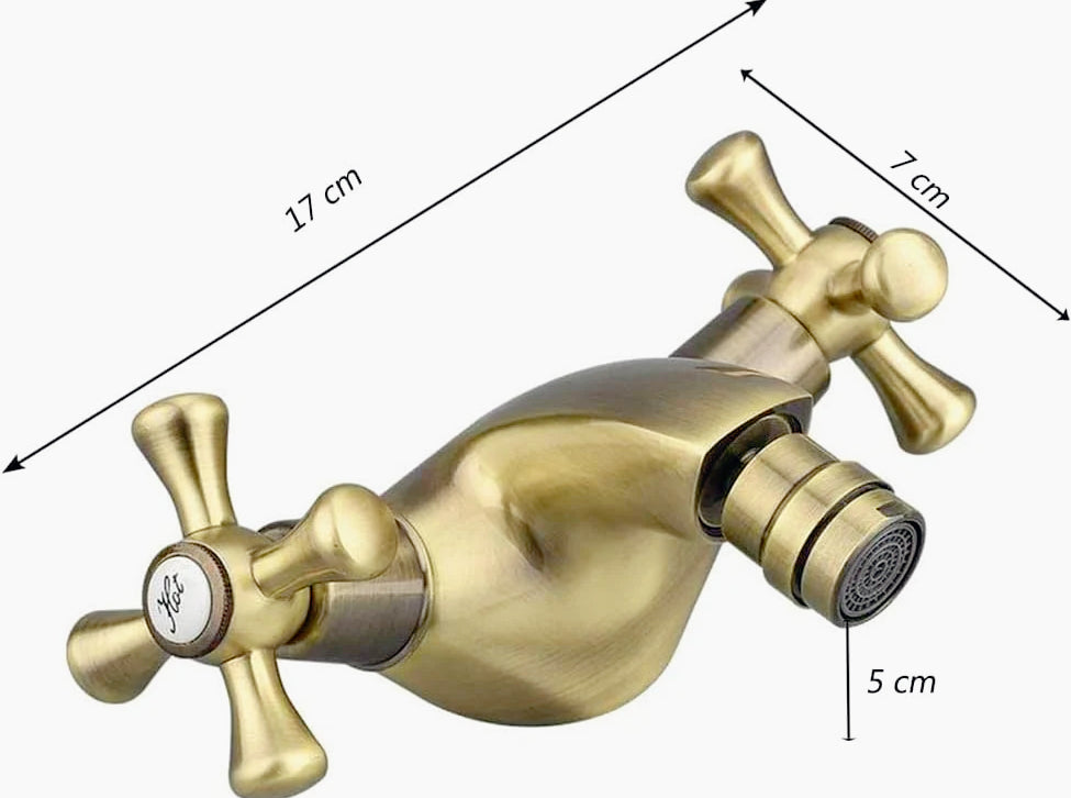 Rubinetto modello Roma bronzo opaco – soluzione completa per bagno (lavabo, bidet, vasca, doccia) – stile sofisticato